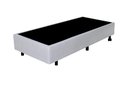 Ver imagem 2 de Cama Box Solteiro 88x188 + Colchão Ecoline Ecoflex Espuma D23 Courino Linho
