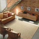 Ver imagem 2 de Tapete para Sala de Estar New Bouclê 2,50x3,00 Palha - Tapetes São Carlos