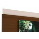 Ver imagem 3 de Rack com Painel Delux 220cm Off White com Natural - Móveisaqui