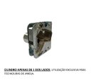 Ver imagem 2 de Miolo Janela (Chave de 1 Lado) 3532 Hela Cilindro Redondo p/ Fechadura Vidro Cromado