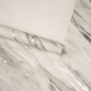 Papel de Parede Magnific Lcpx539-1125 Marmorizado Cinza Mesclado Vinílico Rolo 9,50mx53cm