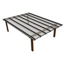 Ver imagem 1 de Cobertura Policarbonato Alveolar 4,00m x 6,00m - Cristal 6mm