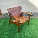 Ver imagem 7 de Cadeira Poeta Poltrona Madeira de Demolição Sudeste Rústico