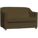 Ver imagem 4 de Kit Namoradeira Decorativa + 2 Poltronas para Sala Manicure Recepção Consultório Mila Suede