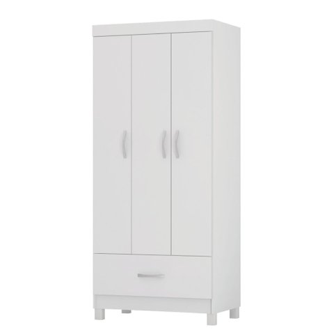 Guarda Roupas Casal 6 Portas 2 Gavetas Flash Amêndoa Demobile