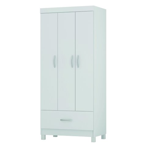 Guarda Roupas Casal 6 Portas 2 Gavetas Flash Amêndoa Demobile