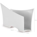 Ver imagem 3 de Porta Guardanapos De Papel Suporte Guardanapo Para Mesa Uz Branco