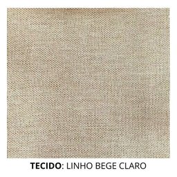 Poltrona Amamentação Balanço e Puff Linho Quarto Bebê Nina - 5