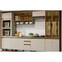 Ver imagem 1 de Kit de Cozinha Modulada 7 Peças Connect c/ (Torre Quente + Paneleiro + 2 Aéreos + 2 Gabinetes c/