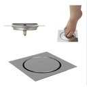 Ver imagem 2 de Ralo Fechamento Automático Inteligente Tipo Click 15x15cm