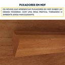 Ver imagem 2 de Mesa de Cabeceira CR35468 2 Gavetas Nicho MDP Moderno Amadeirado Multimóveis