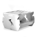 Ver imagem 2 de Churrasqueira Inox 45x40cm-camping- Trilhas e Aventuras Contry