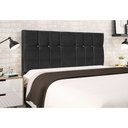 Ver imagem 5 de Cabeceira Paris Para Cama Box King 195 cm Suede - SSX Multicoisas Preto