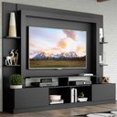 Ver imagem 2 de Estante com Suporte para TV até 65" Multimóveis Moscou FG2747 Preta