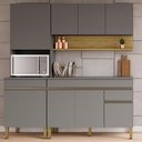Ver imagem 2 de Cozinha Modulada 3 Pecas Line Gris Cp Freijo Ktp