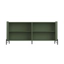 Ver imagem 3 de Balcão Buffet 180cm Porta Lisa 100% Mdf com Pés em Metal