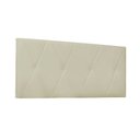 Ver imagem 1 de Painel de Cama 195cm Ancona Corano Marfim - Lucadi Home