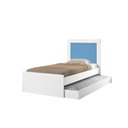 Ver imagem 4 de Bicama Solteiro Completa com Auxiliar e 2 Colchões D20 Solteiro Ideal para Quarto Infantil e Juvenil