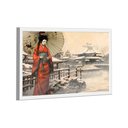 Ver imagem 2 de Quadro Decorativo Guerreira Japonesa