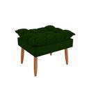 Ver mais imagens de Kit 02 Poltronas + Namoradeira + Puff Opala Balaqui Decor Verde