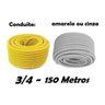 150 Metros De Conduíte Eletro Duto Corrugado 3/4 Conduíte - 2