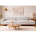 Ver imagem 7 de Sofá Unne 2 Lugares 180cm Terminal Esquerdo Boucle Cinza - Sallar Home