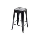 Ver imagem 2 de KIT 2 BANQUETAS TOLIX 76CM PRETO