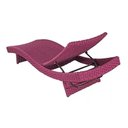 Ver imagem 3 de Espreguiçadeira Açucena Piscina Jardim em Corda Náutica e Alumínio