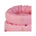 Ver imagem 2 de Cama Fofinha Woof Classic Deep Escamas Rosa - G - P