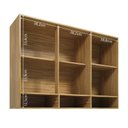 Ver imagem 4 de Armário Aéreo 3 Portas 100% MDF 120cm Malta Espresso Móveis Marrom/Amêndoa