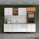Ver imagem 2 de Cozinha Modulada Luana Composição 4 Aramóveis