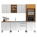 Ver imagem 1 de Cozinha Modulada Luana Composição 4 Aramóveis