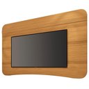 Ver imagem 1 de Painel Tv 80 Pol 200cm Suspenso Arven Cinamomo H01 - Mpozenato