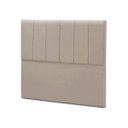 Ver imagem 2 de Cabeceira Cama Box Estofada Madeira Queen Size Camila:bege