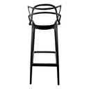 Ver imagem 5 de KIT 4 BANQUETAS ALLEGRA DESIGN PRETO SALA DE JANTAR COZINHA 