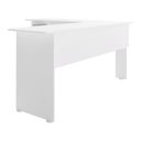 Ver imagem 6 de Escrivaninha em L com Gaveta Multimóveis CR25202 Branca