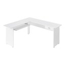 Ver imagem 5 de Escrivaninha em L com Gaveta Multimóveis CR25202 Branca