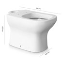 Ver imagem 3 de Vaso Sanitário para Caixa Acoplada Deca Axis P.470.17 Branco