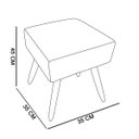 Ver imagem 4 de Puff Ibiza Quadrado Estampado Pato Donald D86