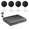 Kit CfTV Intelbras Wifi 4 Cam Mibo Im3 Nvd 3104 6Mp - 1