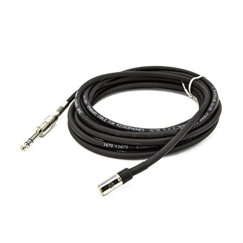 Cabo P10 Macho P2 Fêmea Santo Ângelo Estereo - 80 Cm
