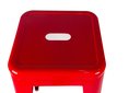 Ver imagem 3 de Banqueta Tolix Iron Design Industrial 76cm Vermelho Cozinha Bar Bistro Bancada
