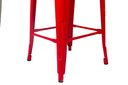 Ver imagem 4 de Banqueta Tolix Iron Design Industrial 76cm Vermelho Cozinha Bar Bistro Bancada