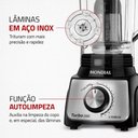 Ver imagem 7 de Liquidificador Mondial Turbo L-1100-Bi 12 Velocidades 1100W