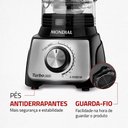 Ver mais imagens de Liquidificador Mondial Turbo L-1100-Bi 12 Velocidades 1100W