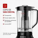 Ver imagem 4 de Liquidificador Mondial Turbo L-1100-Bi 12 Velocidades 1100W