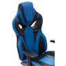 CADEIRA GAMER AZUL SUPER HERO GIRATORIA RECLINAVEL COM AJUSTE DE ALTURA E BRAÇO 3D - 4