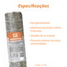 Tela Hexagonal Mangueirão Galv. 3" Fio 16 0,80x50m Rino Agro - 3