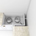 Ver imagem 4 de Balcão Modulado Canto Reto 1 Porta Emily Henn (sem Tampo)