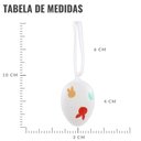Ver imagem 5 de Ovos Páscoa Coelho Colorido Decorativos para Pendurar - 9 Un